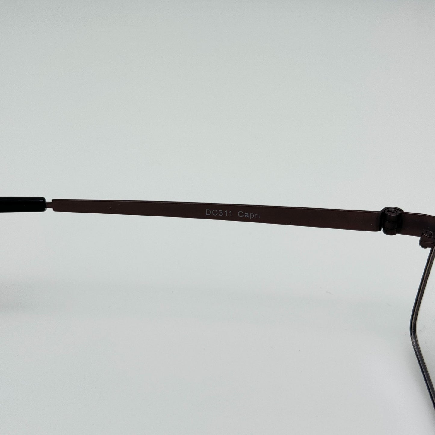DiCaprio Eyeglasses Eye Glasses Frames DC311 Capri Gunmetal 53-17-140