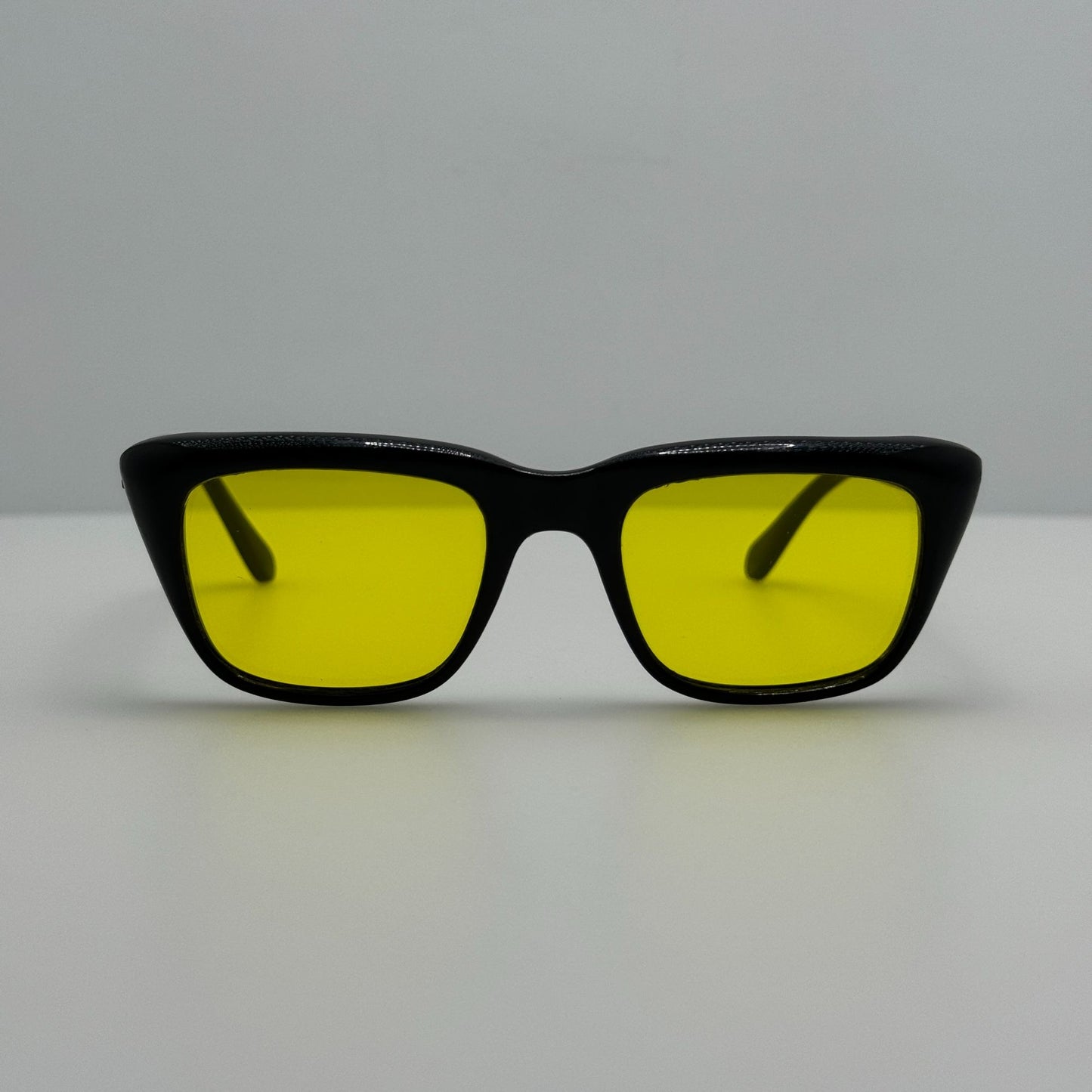 Zyloware Eyeglasses Eye Glasses Frames 5 1/2 Retro Vintage Black Nylon 46-20