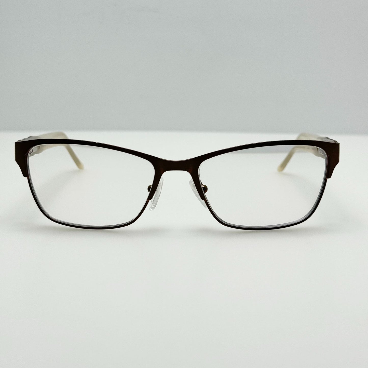 Karen Kane Eye Glasses Eyeglasses Frames Xanadu Matte Brown 53-16-135