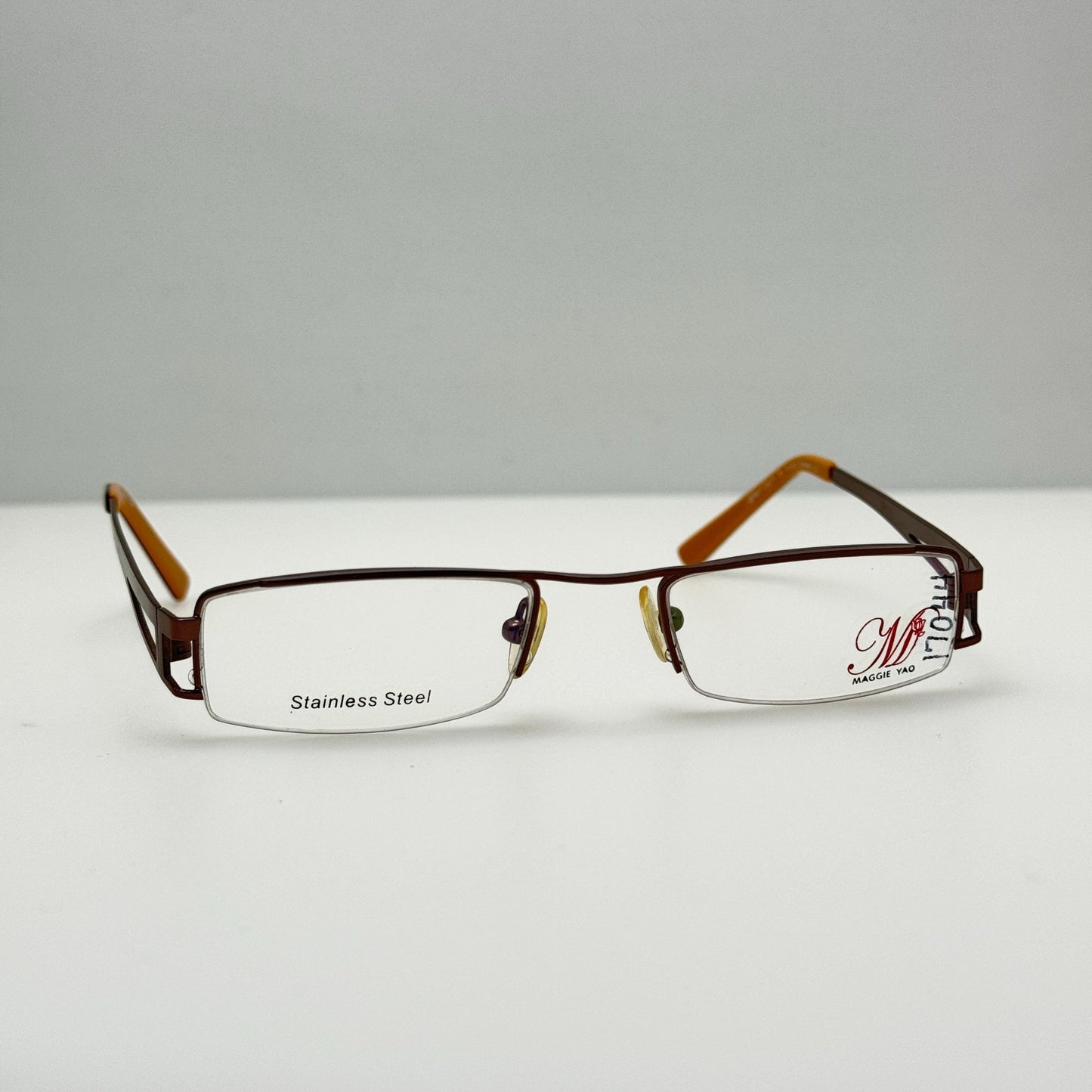 Maggie Yao Eye Glasses Eyeglasses Frames MY905 Brown 45-17-130 Avada Eyewear
