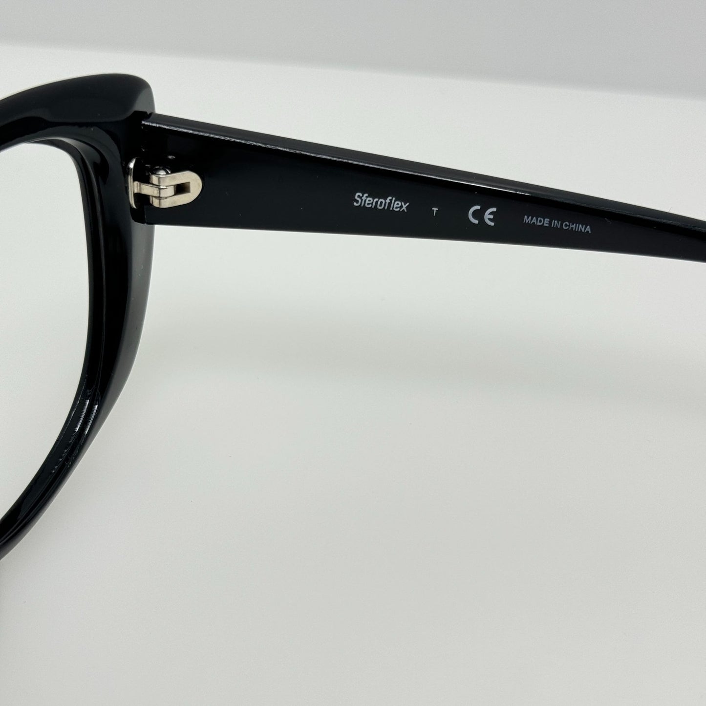 Sferoflex Eyeglasses Eye Glasses Frames 5506S 1001/87 Black 57-16-135