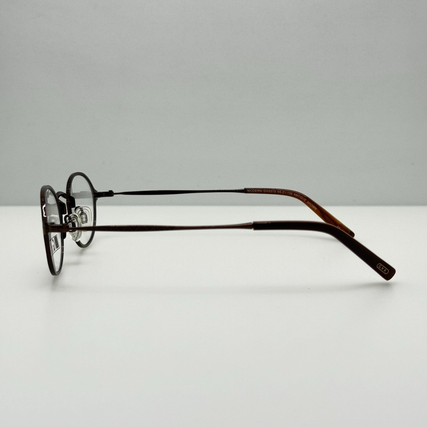 GVX GV Executive Eyeglasses Eye Glasses Frames GVX515 Brown 45-21-135