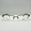 Genevieve Eyeglasses Eye Glasses Frames Spa Brown Gold 56-19-150