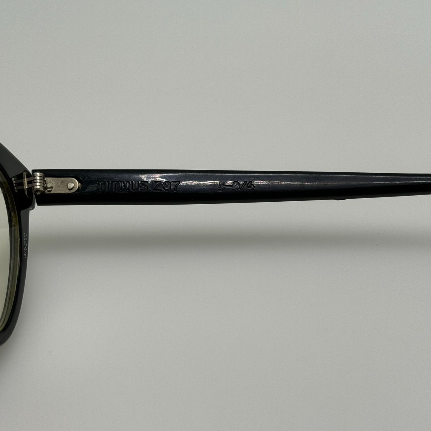 Titmus Eyeglasses Eye Glasses Frames Z87 Black 5 3/4