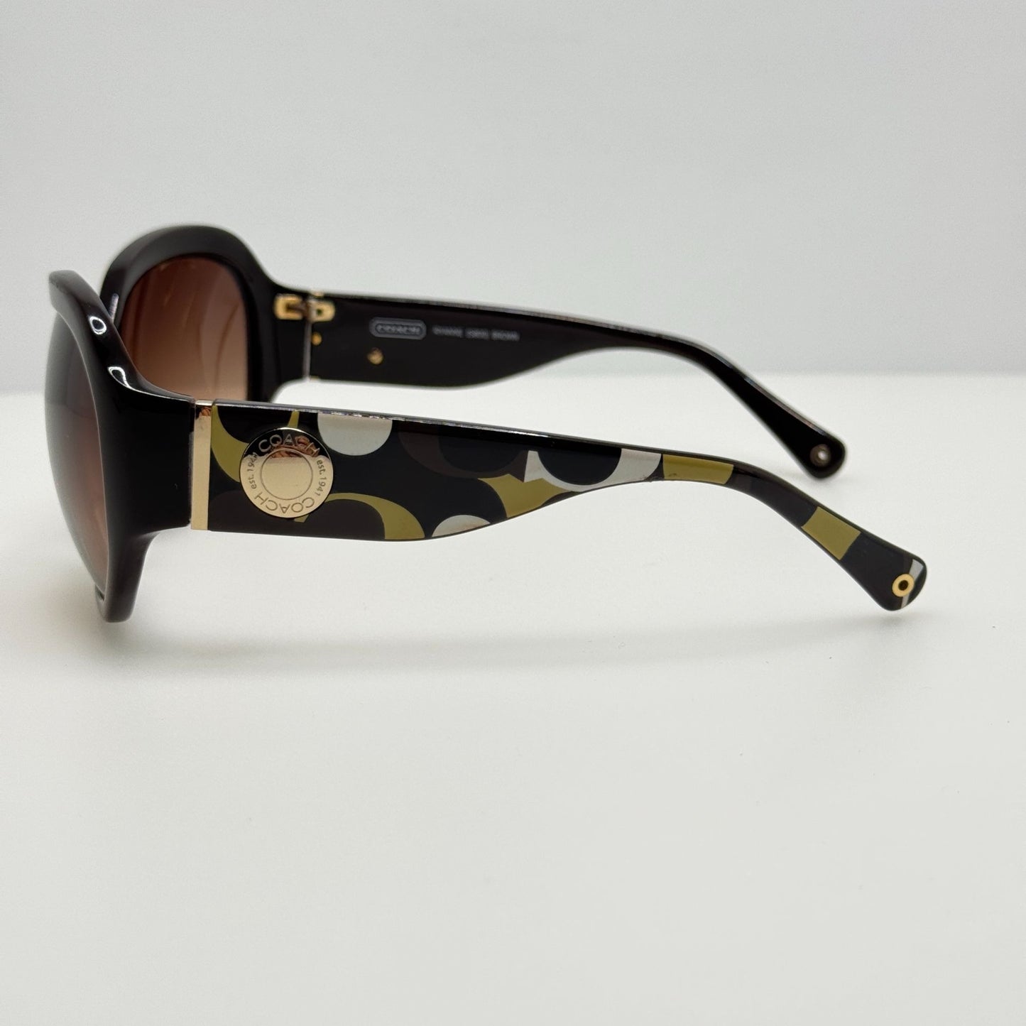 Coach Ryanne S800 Brown Eyeglasses Eye Glasses Frames 61-16-125