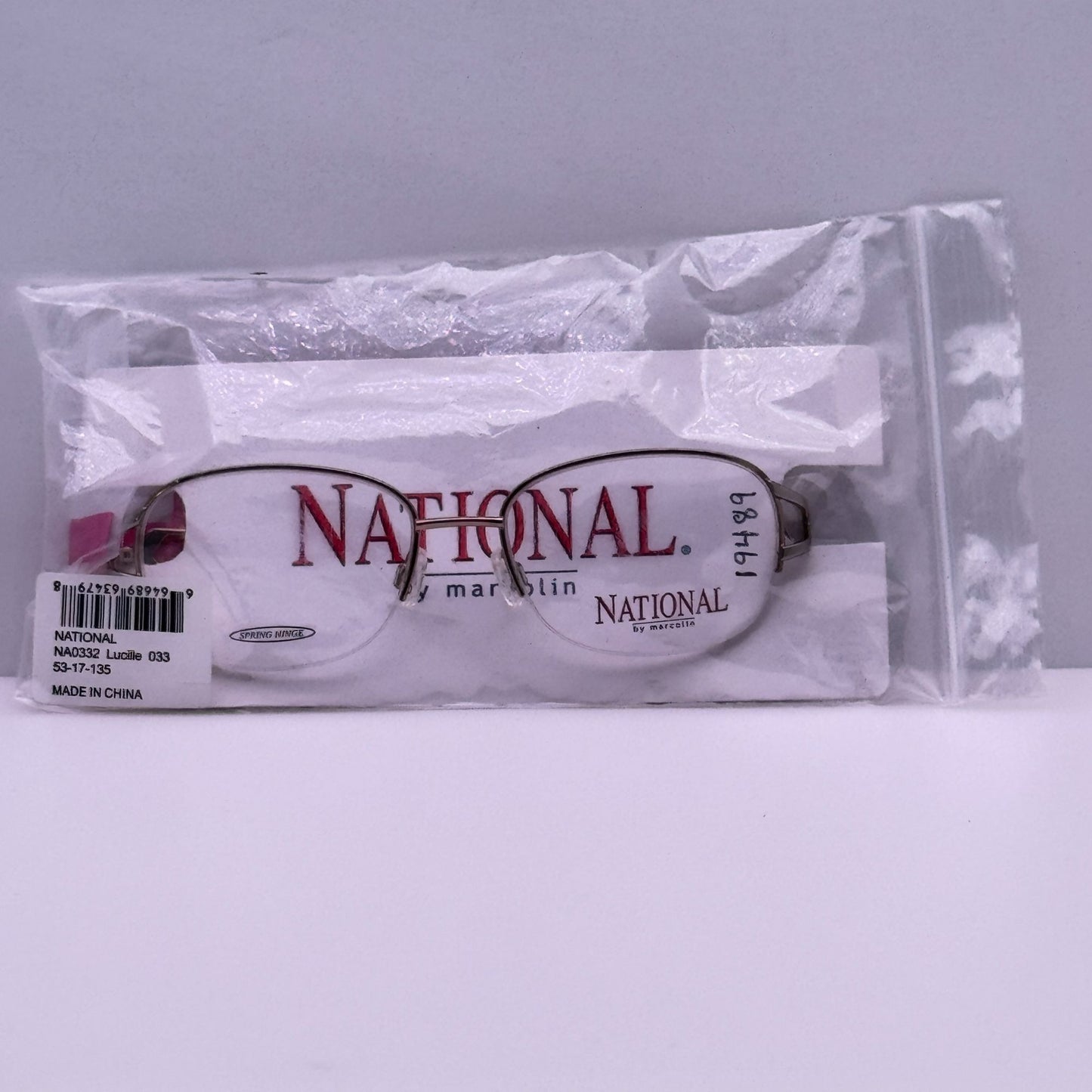 National NA0332 033 Lucille Eyeglasses Eye Glasses Frames 53-17-135