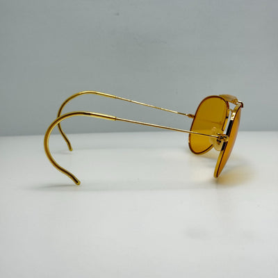 Bausch & Lomb B&L Ray Ban Sunglasses Shooter Yellow 58-14