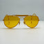 Bausch & Lomb B&L Ray Ban Sunglasses Shooter Yellow 58-14