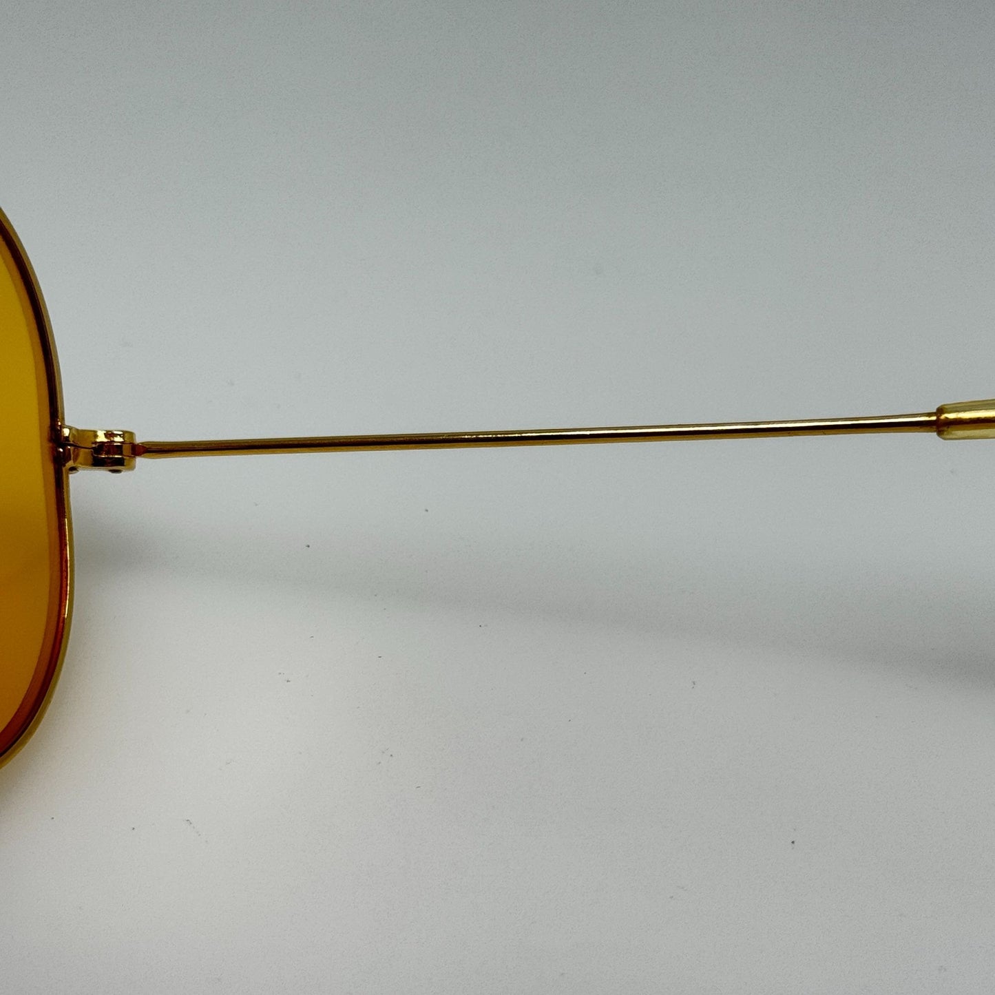 Bausch & Lomb B&L Ray Ban Sunglasses Shooter Yellow 58-14