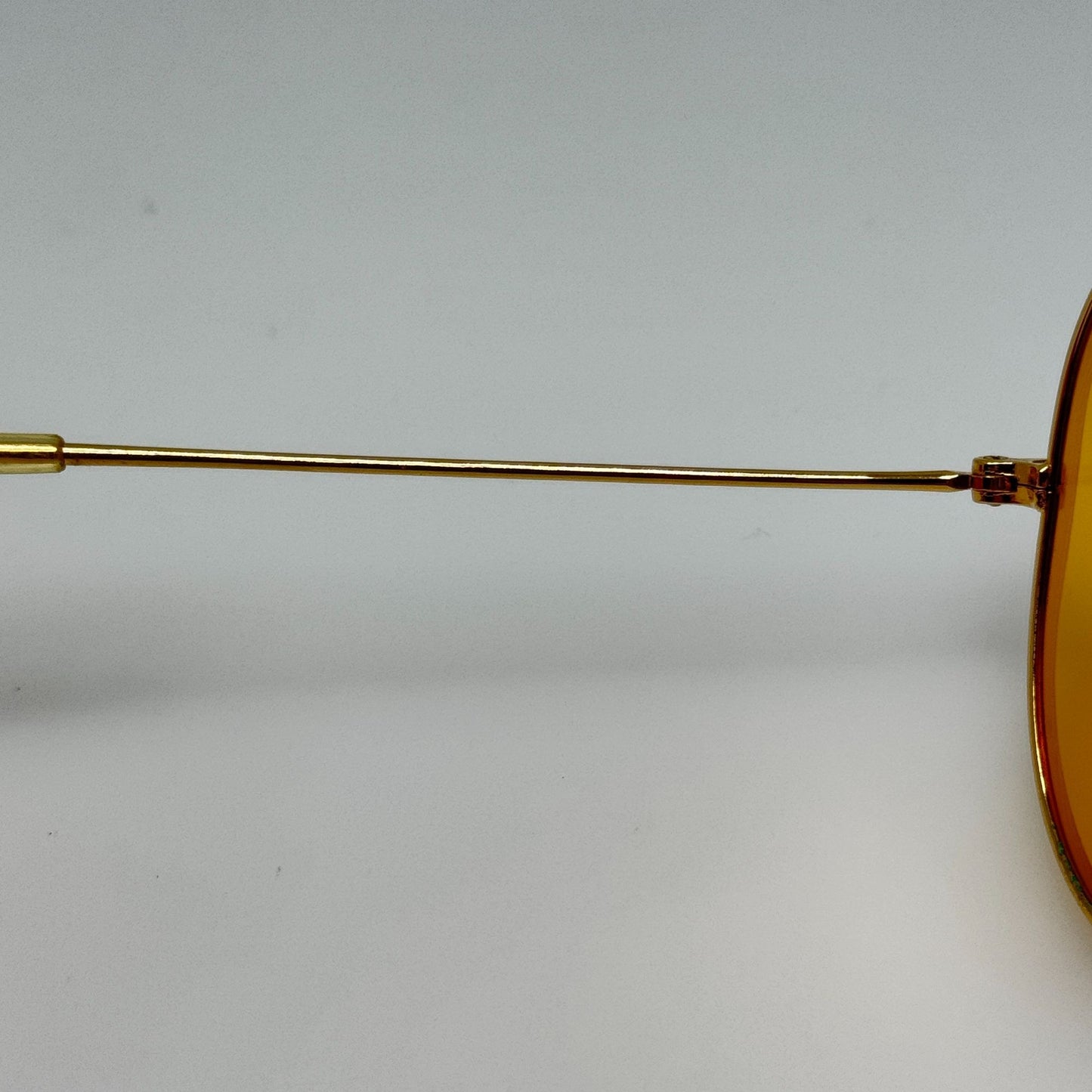 Bausch & Lomb B&L Ray Ban Sunglasses Shooter Yellow 58-14
