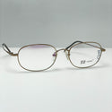 GG Eyes Eyeglasses Eye Glasses Frames Jan 52-19-145 Dull Gold Avada