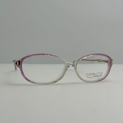 Clear Vision Eyeglasses Eye Glasses Frames Bronwyn Lilac 53-14-135
