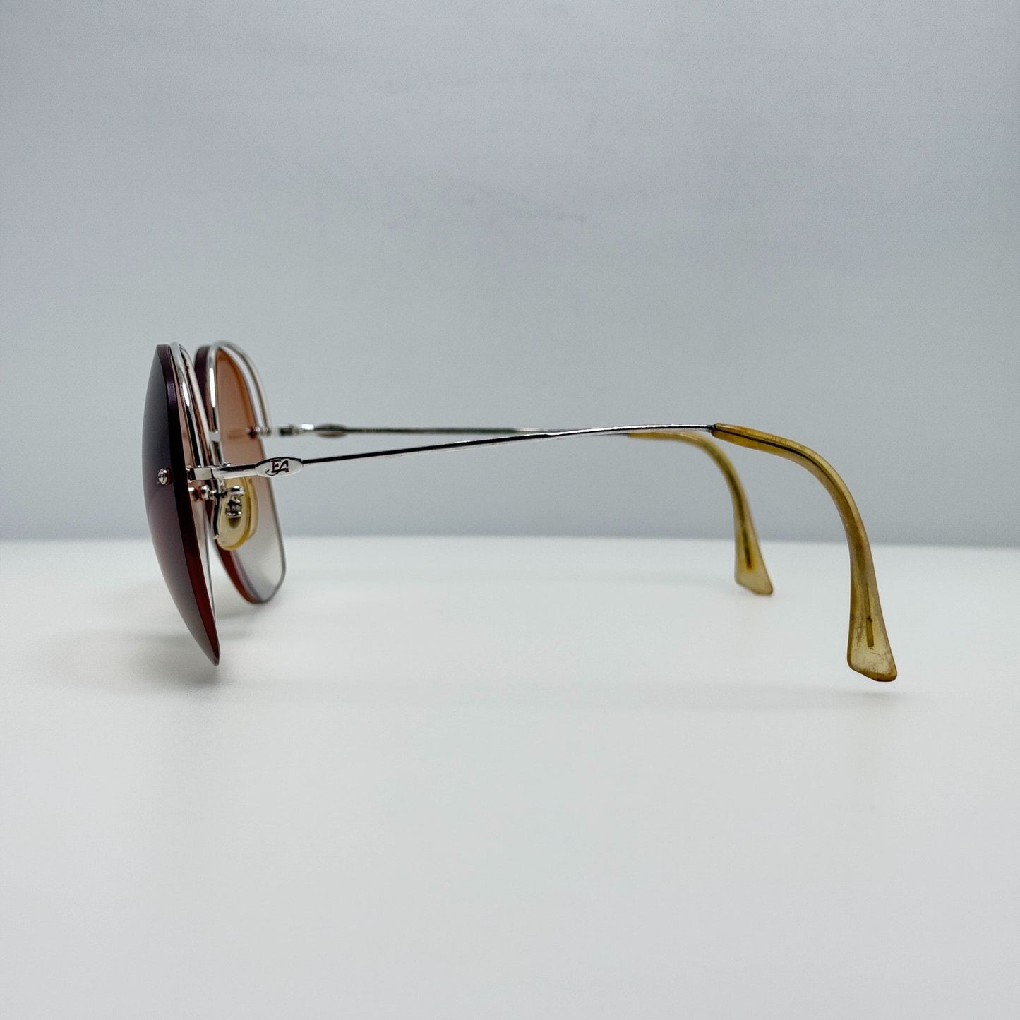 Shuron Shur-on Eyeglasses Eye Glasses Frames Butterfly Rose Tint