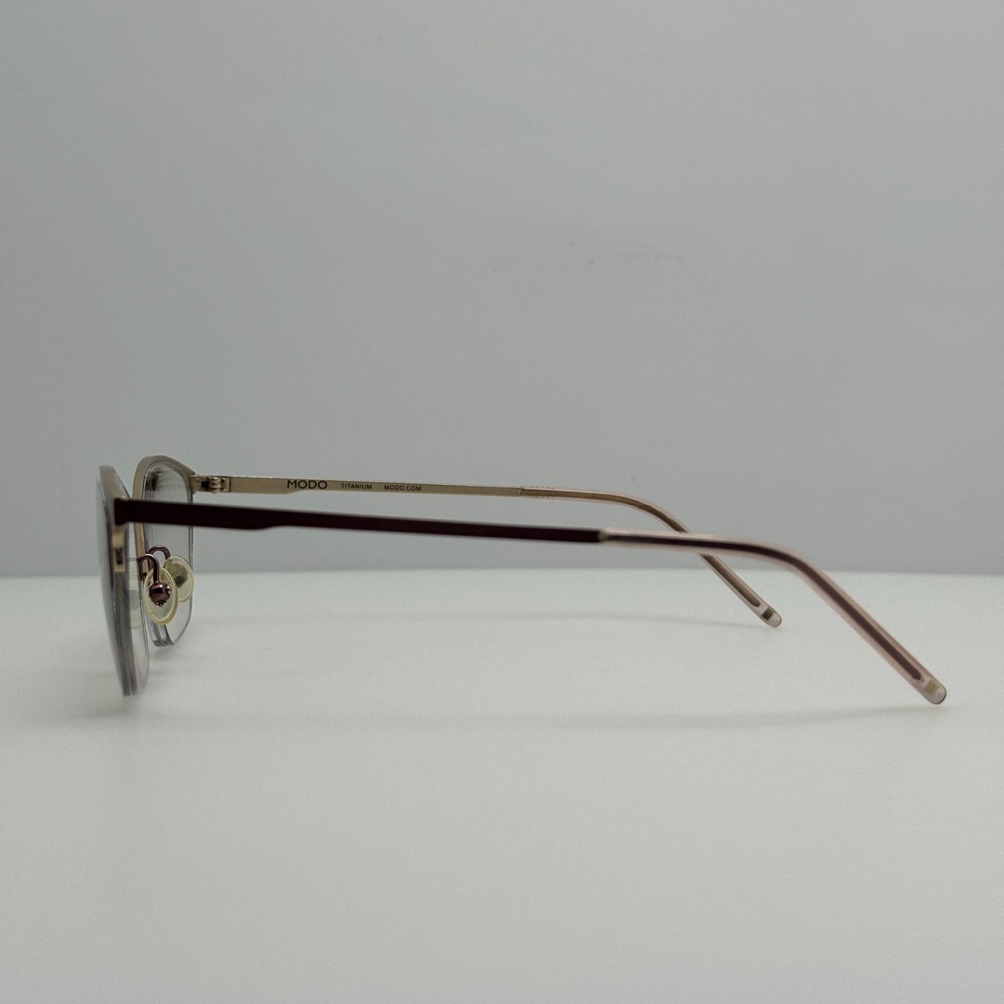 Modo Eyeglasses Eye Glasses Frames 4239 Pink Titanium 54-16-140