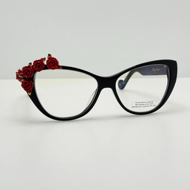 Anna Karin Karlsson Eyeglasses Eye Glasses Frames 54-14-135 Red Roses Lily Love