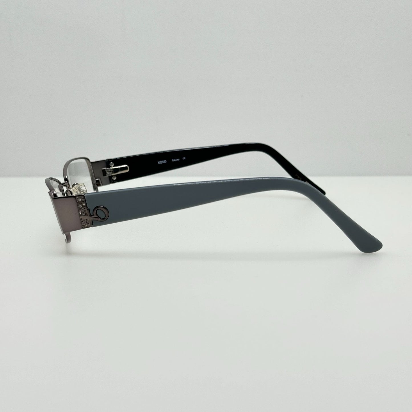 XOXO Eyeglasses Eye Glasses Frames Saucy Gunmetal 51-17-135