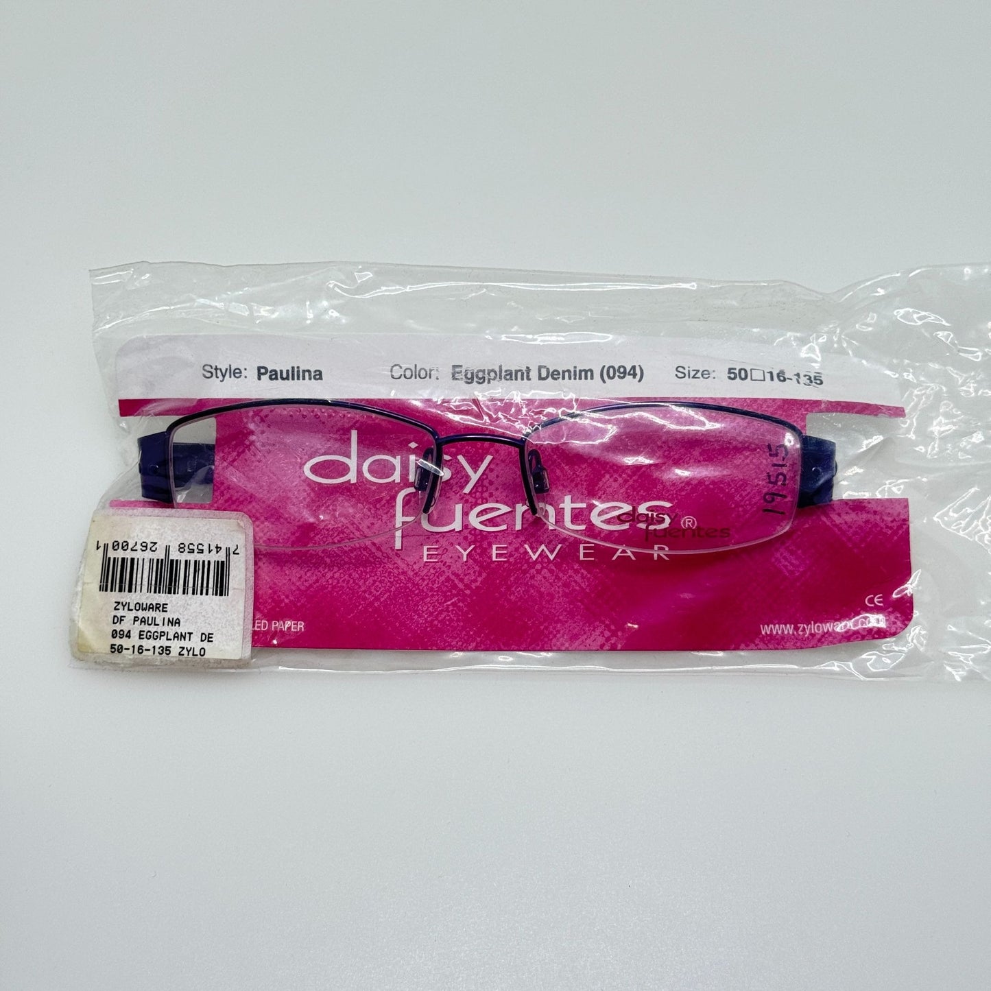 Daisy Fuentes Eyeglasses Eye Glasses Frames Paulina 094 50-16-135