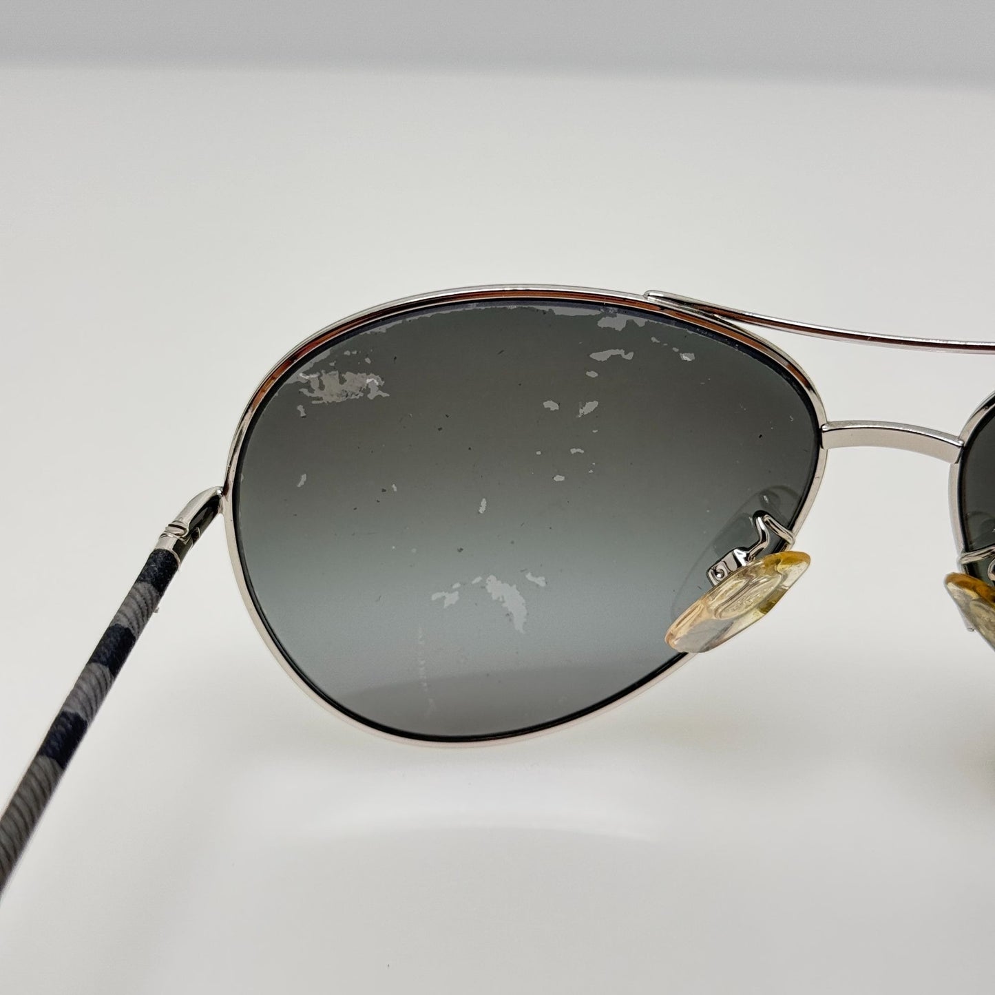 Burberry Sunglasses B 3056 1005T3 Italy Polarized 57-13-135