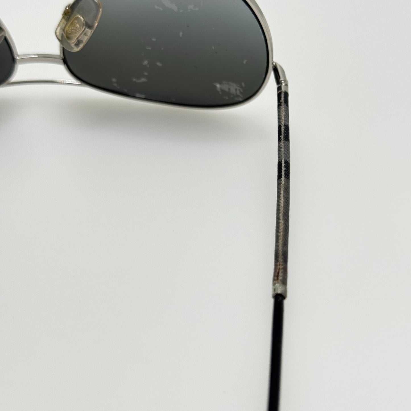 Burberry Sunglasses B 3056 1005T3 Italy Polarized 57-13-135