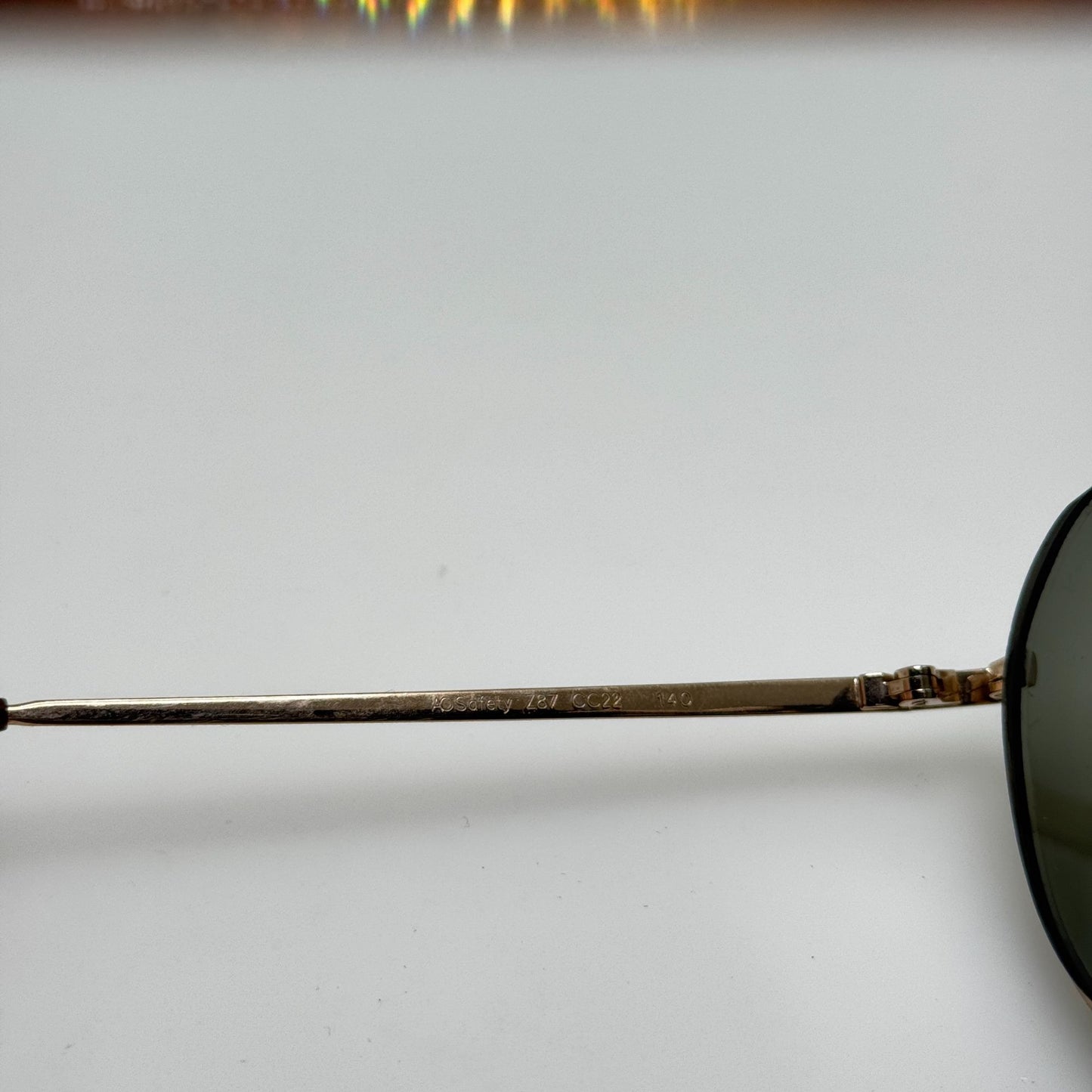 American Optical Aos Safety CC22 Eyeglasses Eye Glasses Frames 54-19-140