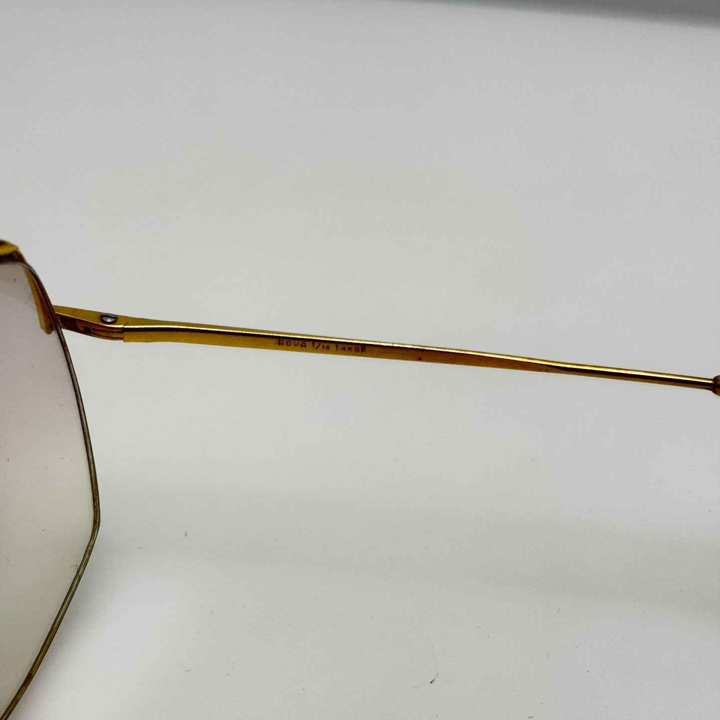 Hoya Eyeglasses Eye Glasses Frames 1/15 14KGF 55-19 55-19