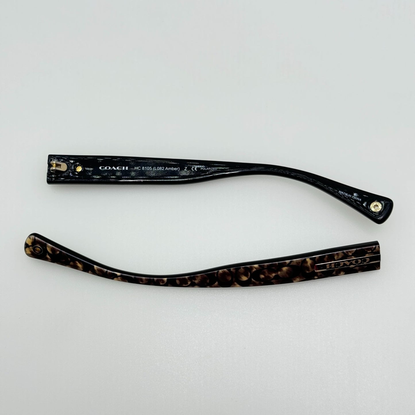 Coach HC 8105 Amber L082 5226T3 58-16-135 Sunglasses Temple Arms Only PARTS