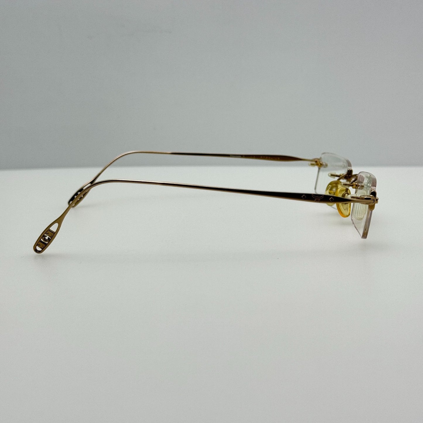 MCM Eye Glasses Eyeglasses Frame 039 F Japan Rimless Titanium 1 22-145