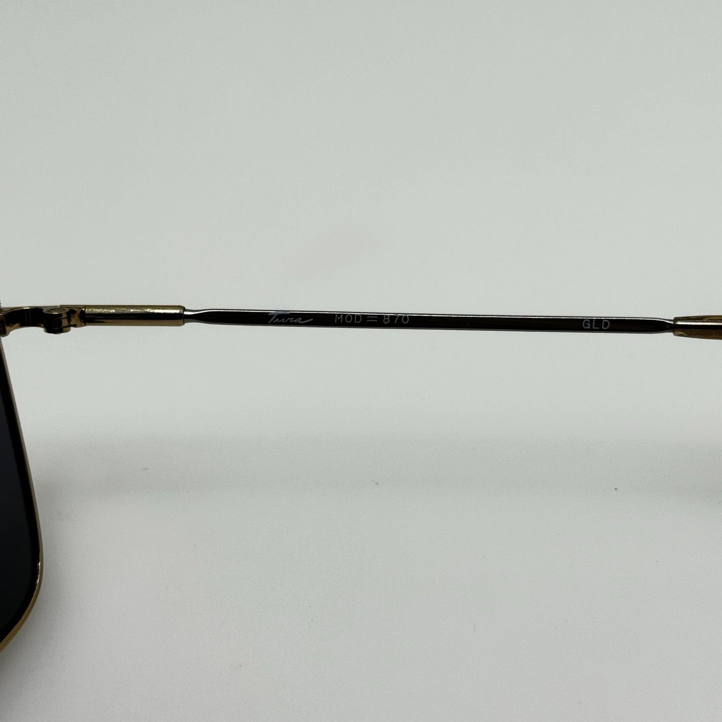 Tura Sunglasses 870 GLD Japan Vintage Retro 58-18-143
