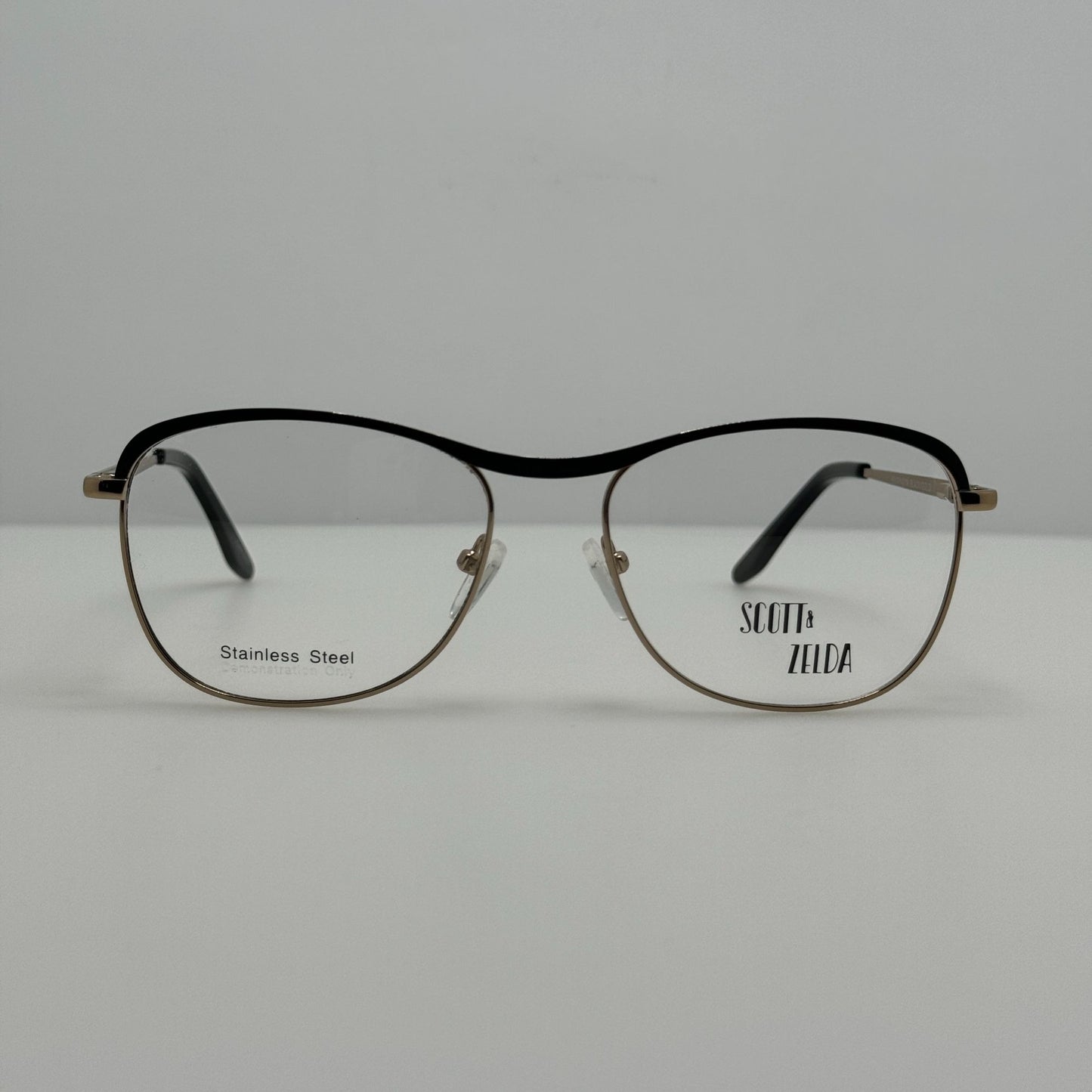 Scott & Zelda Eyeglasses Eye Glasses Frames 7451 Black Gold 55-17-142