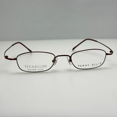 Perry Ellis PE 197-2 Brown Eyeglasses Eye Glasses Frames 48-20-135