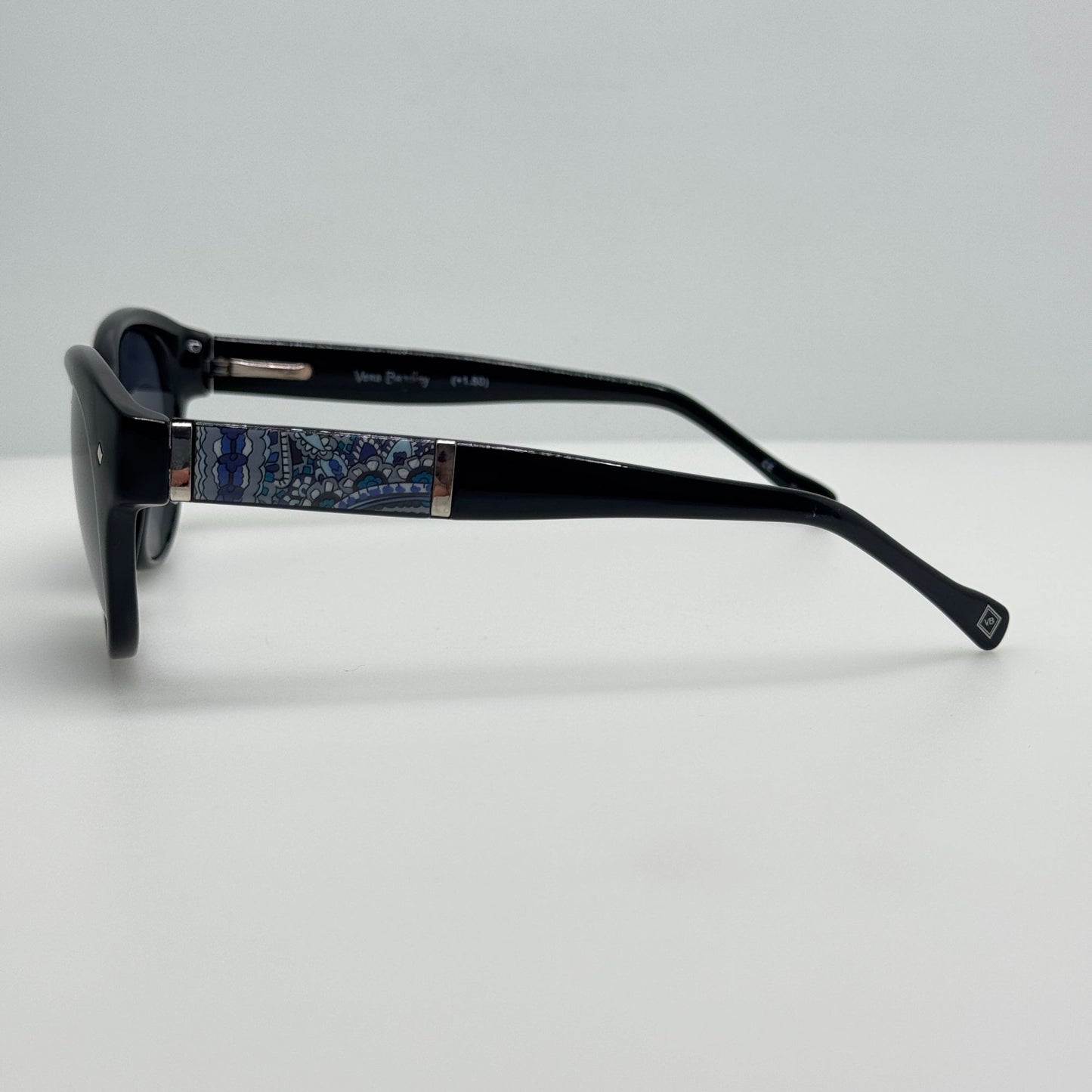 Vera Bradley Lexi Deep Night Paisley Eyeglasses Eye Glasses Readers 49-18 +1.50