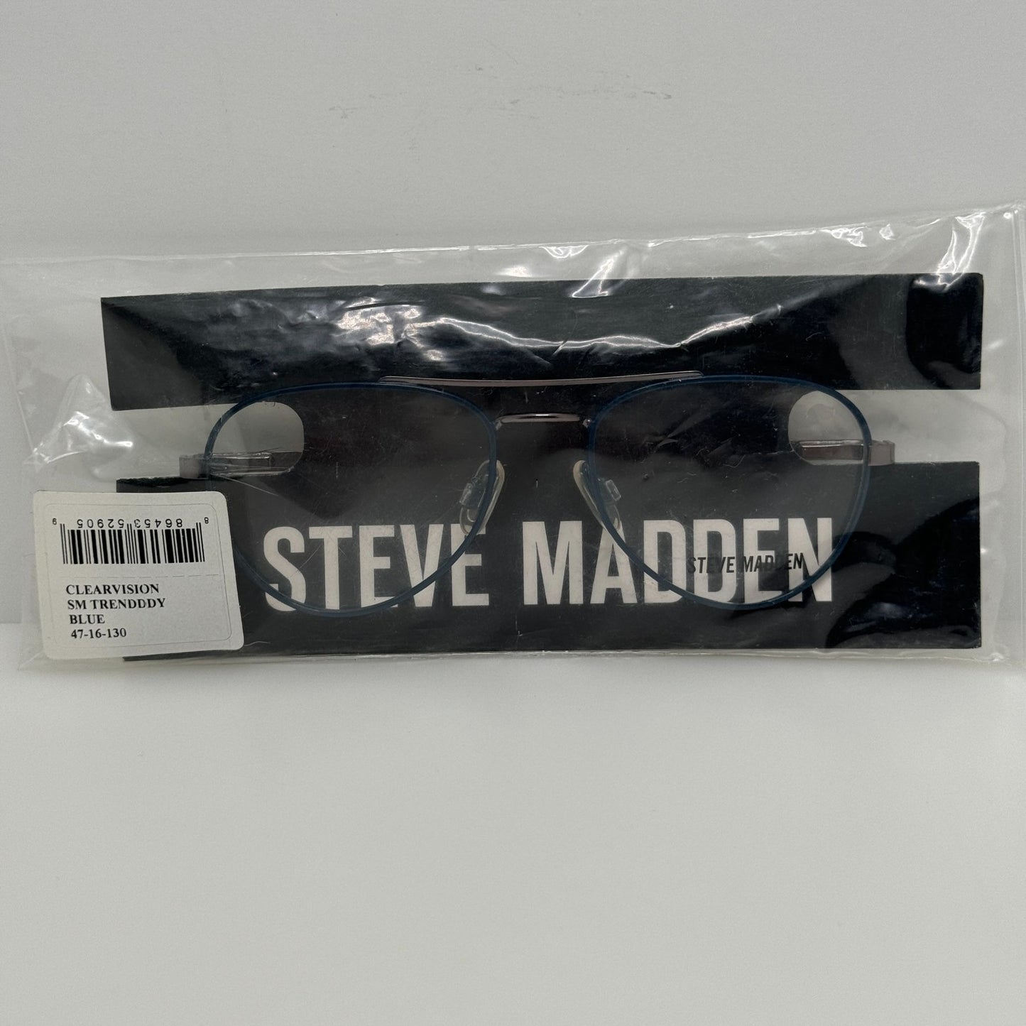 Steve Madden Eyewear Eyeglasses Eye Glasses Frames Trendddy Blue Kids 47-16-130