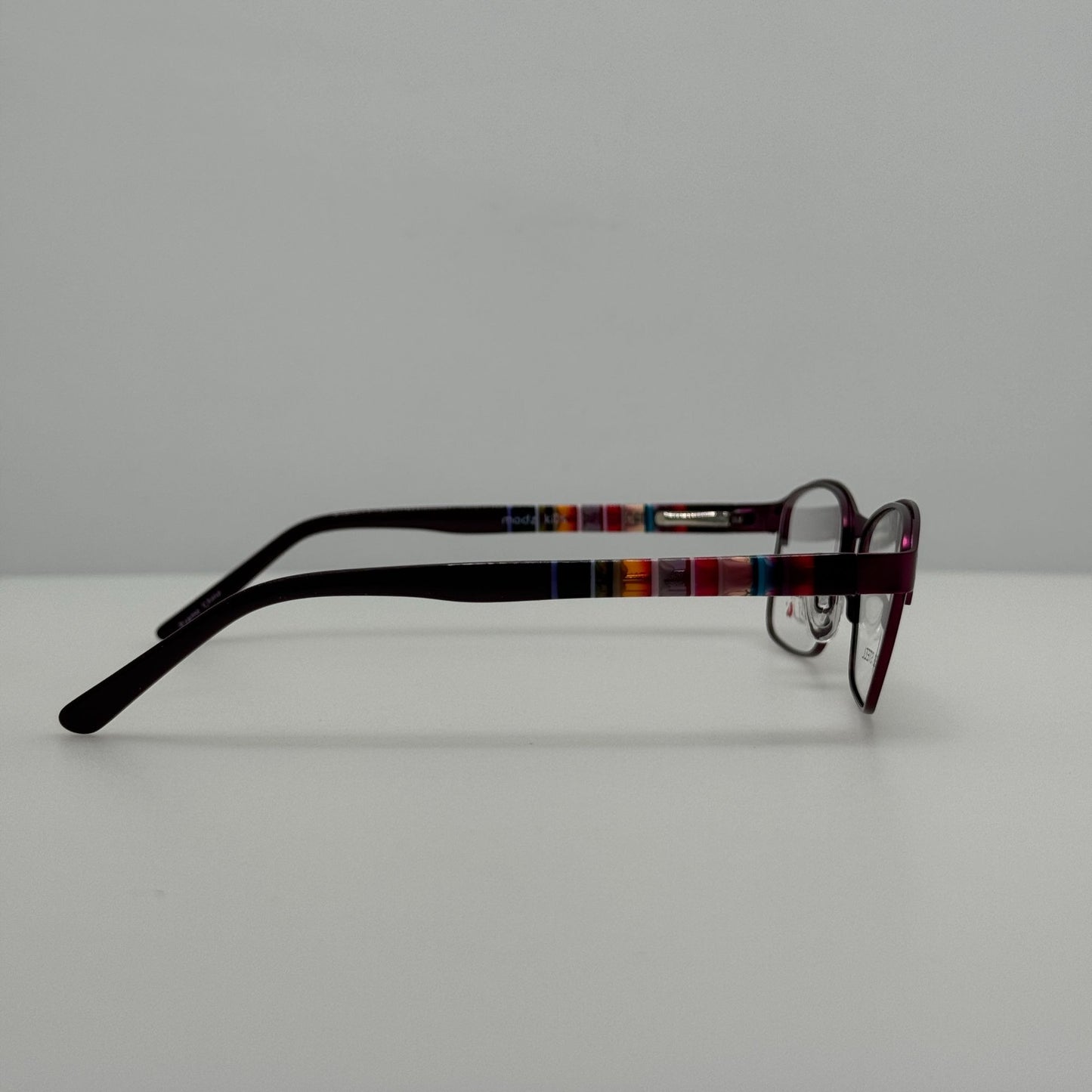 Modz Eyeglasses Eye Glasses Frames Modern Dainty Matte Fuschia Kids 48-16-125