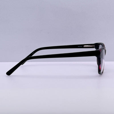 Bebe Eyeglasses Eye Glasses Frames BB 5118SC 001 Jet Floral 55-17-140