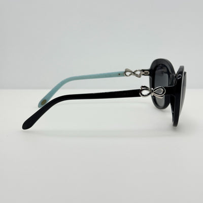 Tiffany Sunglasses TF 4059 8001/T3 Black Polarized Italy 54-18-130