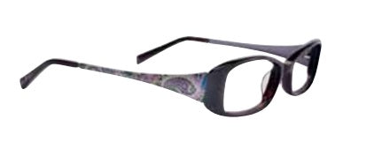 Vera Bradley Eyeglasses Eye Glasses Frames Brittany 51-15-135 Very Berry Paisley