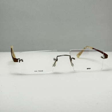 Kazuo Kawasaki Eyeglasses Eye Glasses Frames MP 703 87 Titan 19-140 Japan