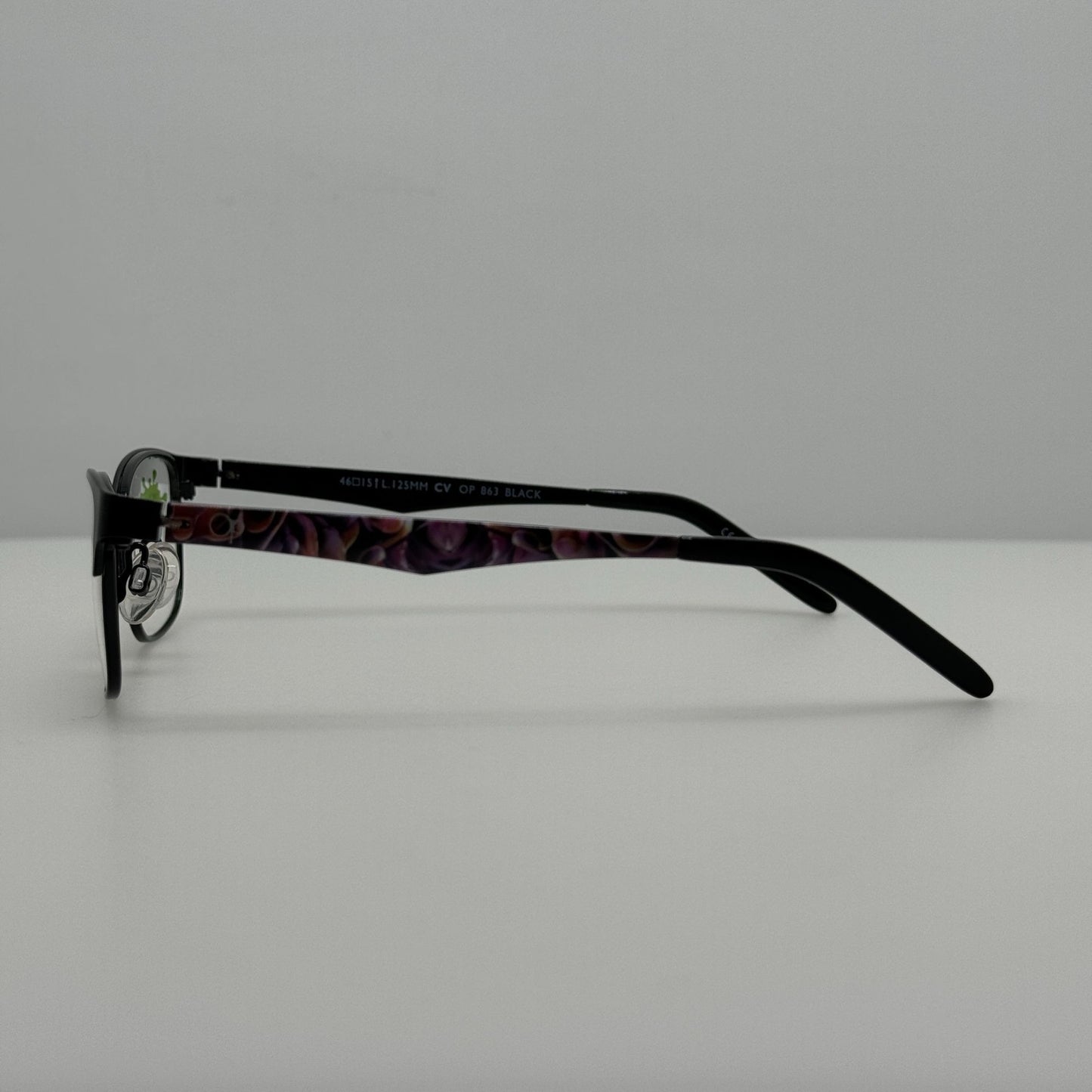 Ocean Pacific Eyeglasses Eye Glasses Frames OP 863 Black 46-15-125