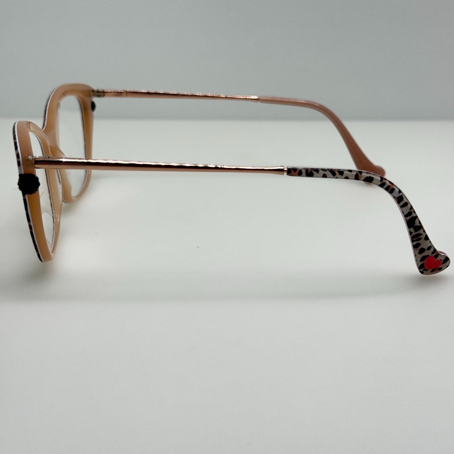 Betsey Johnson Hunny LEO Eyeglasses Eye Glasses Frames 54-16-140