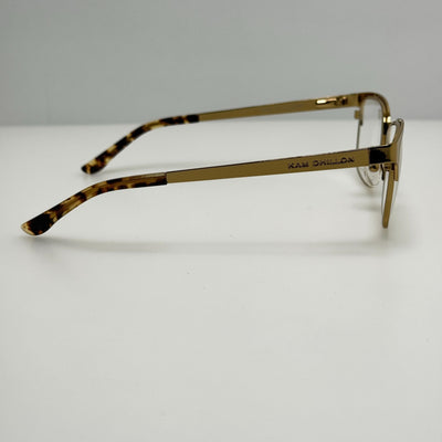 Kam Dhillon 3075 Ariana Gold Eyeglasses Eye Glasses Frames 50-17-135
