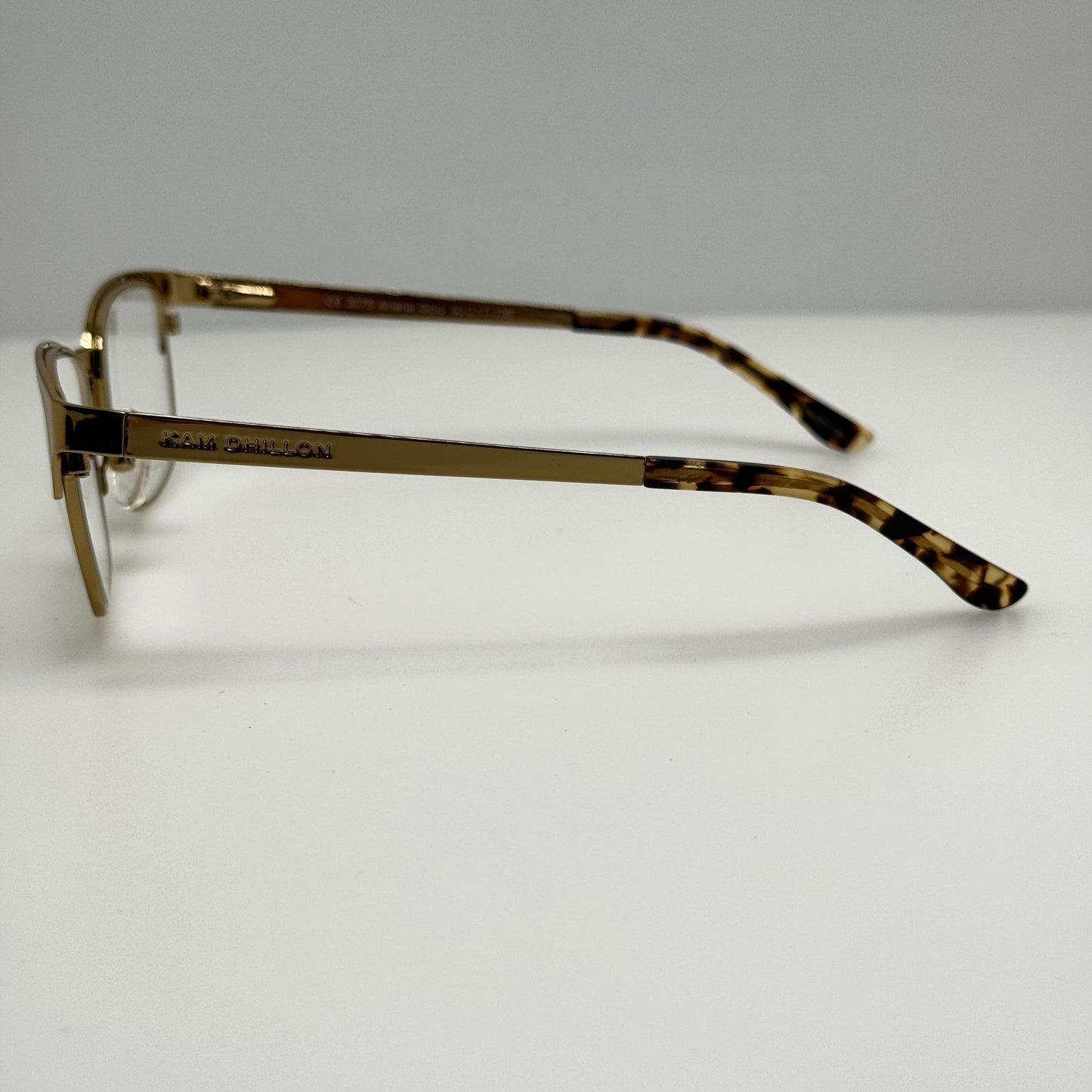 Kam Dhillon 3075 Ariana Gold Eyeglasses Eye Glasses Frames 50-17-135