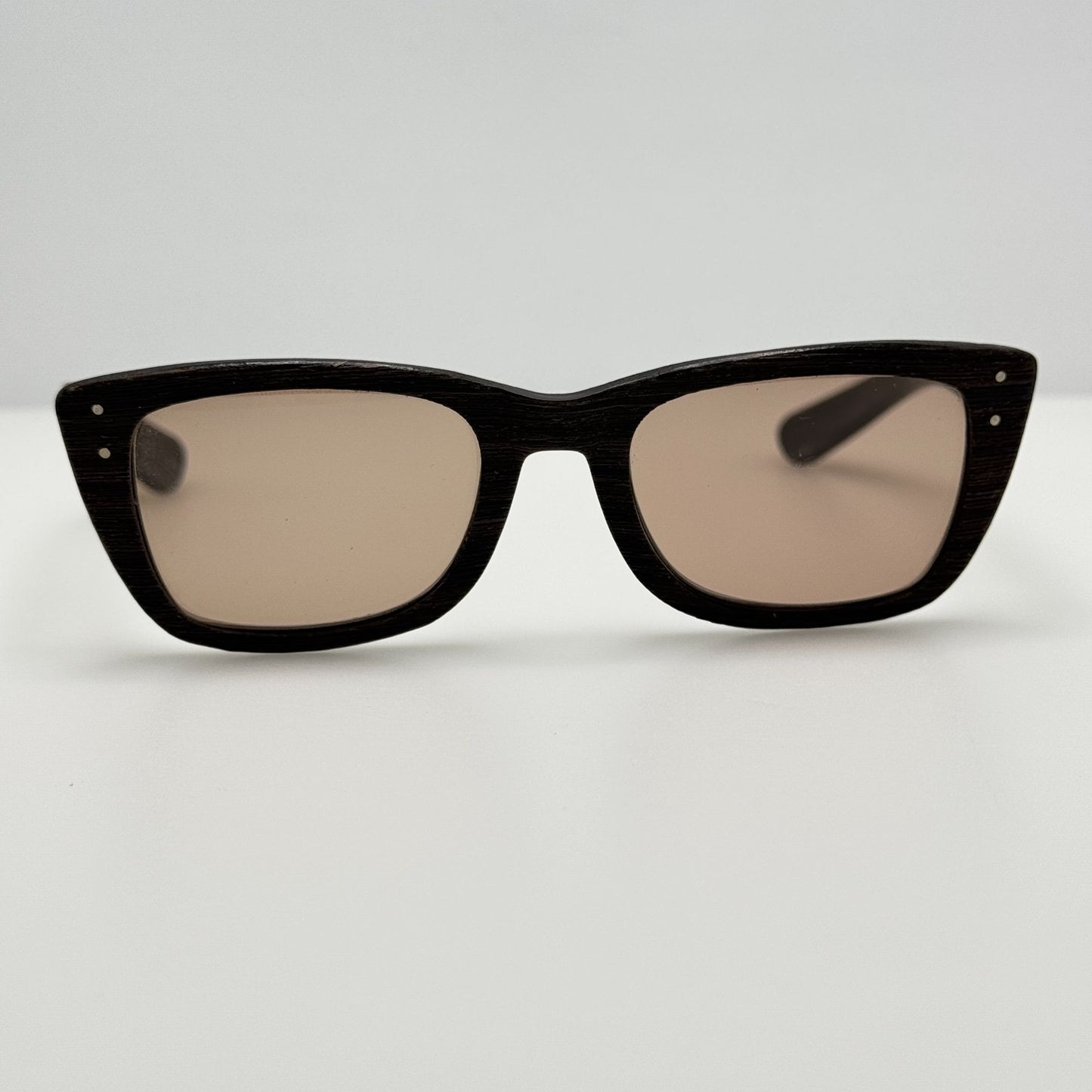 Ray Ban Bausch & Lomb B&L Caribbean Eyeglasses Eye Glasses Frames Wood Grain