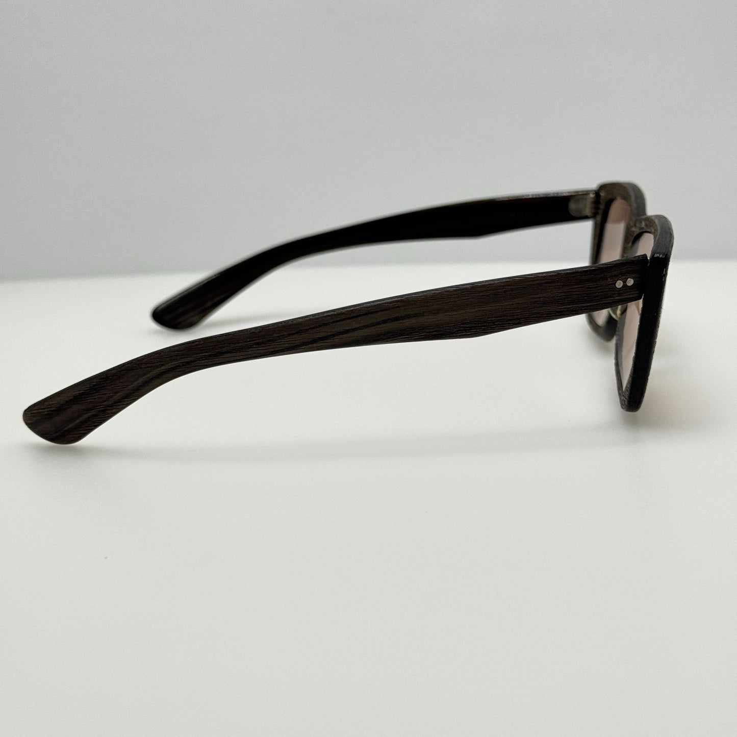 Ray Ban Bausch & Lomb B&L Caribbean Eyeglasses Eye Glasses Frames Wood Grain