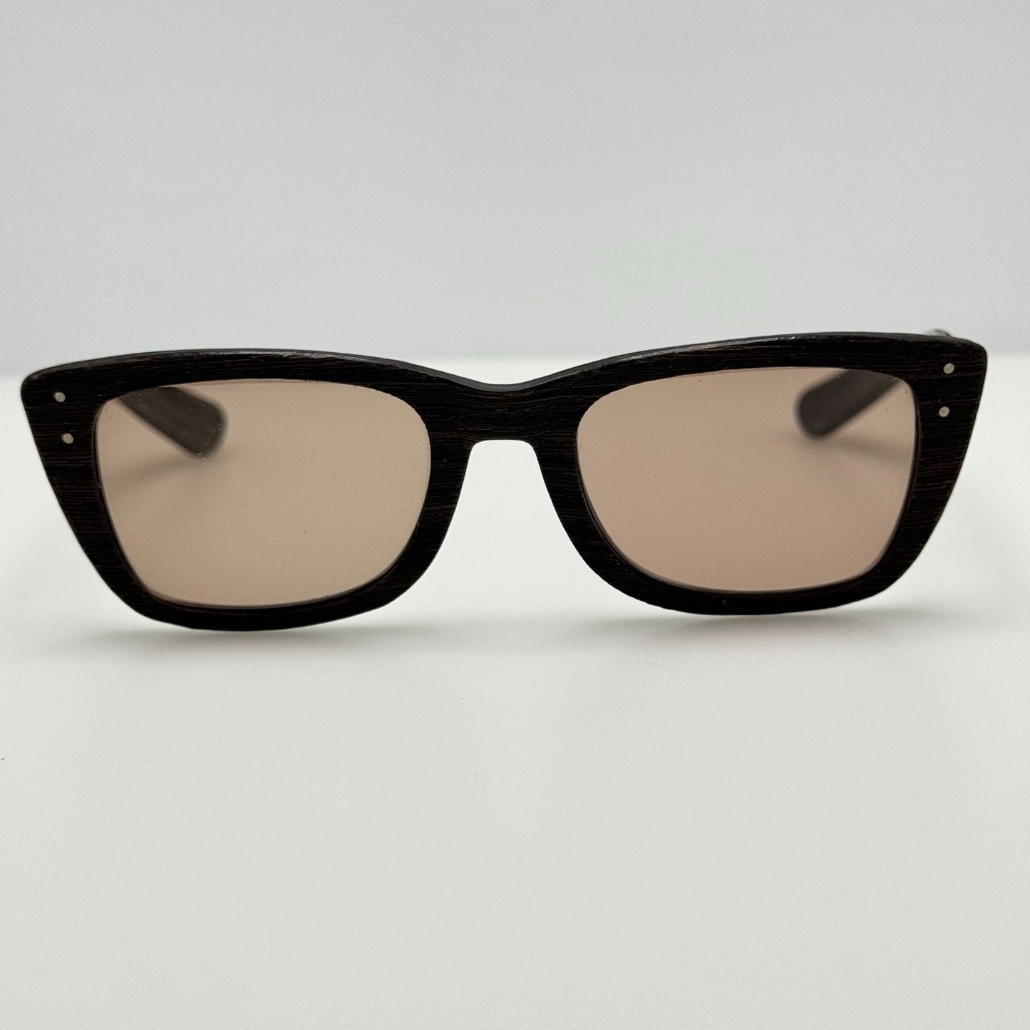 Ray Ban Bausch & Lomb B&L Caribbean Eyeglasses Eye Glasses Frames Wood Grain