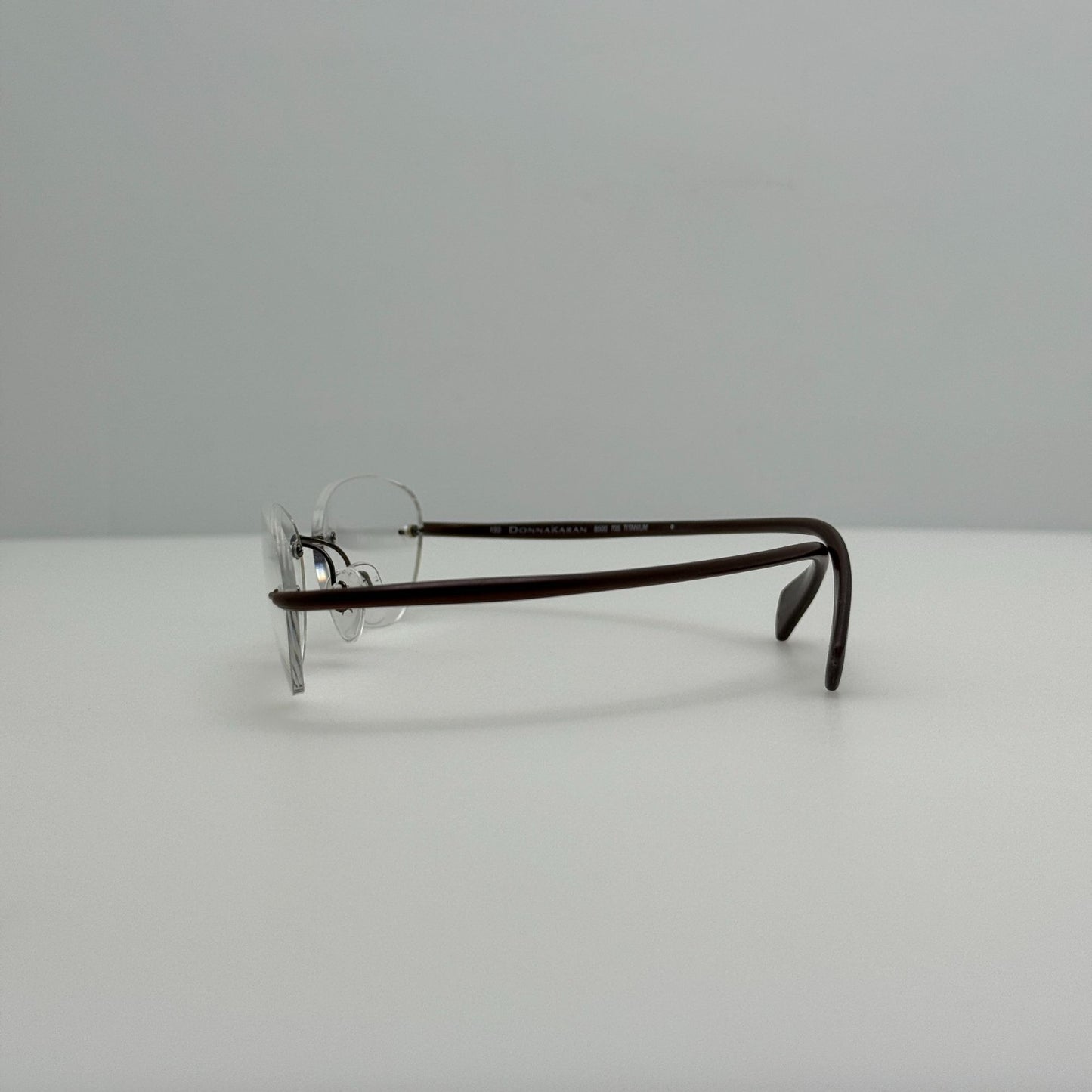 Donna Karan Eye Glasses Eyeglasses Frames 8500 705 Titanium Japan 150