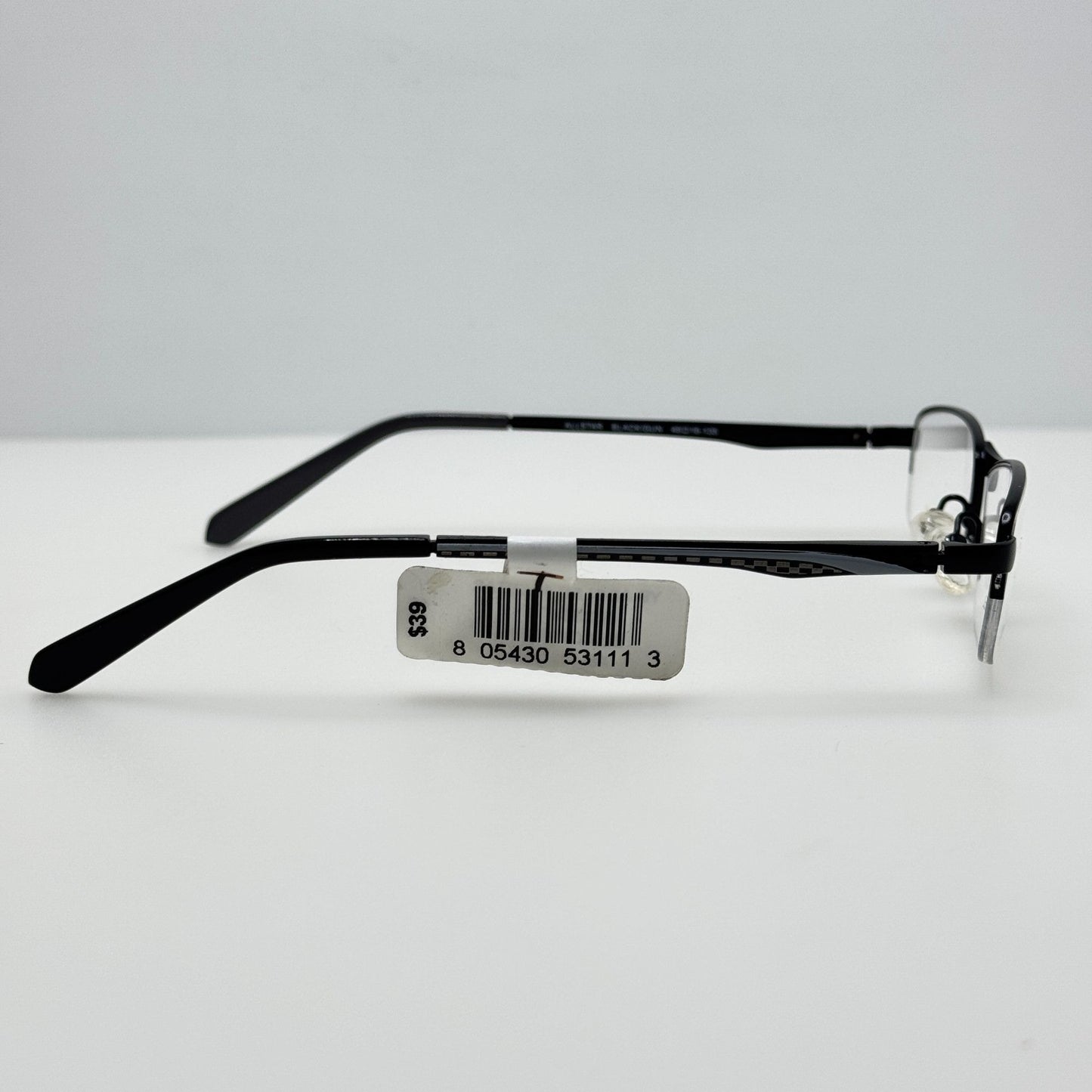 Adolfo Eyeglasses Eye Glasses Frames Allstar Black Gunmetal Youth 48-16-135