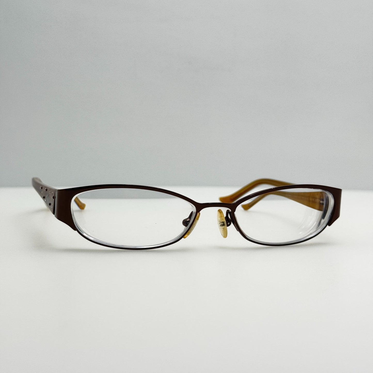 Lulu Guinness Eyeglasses Eye Glasses Frames L630 BRN 52-16-140