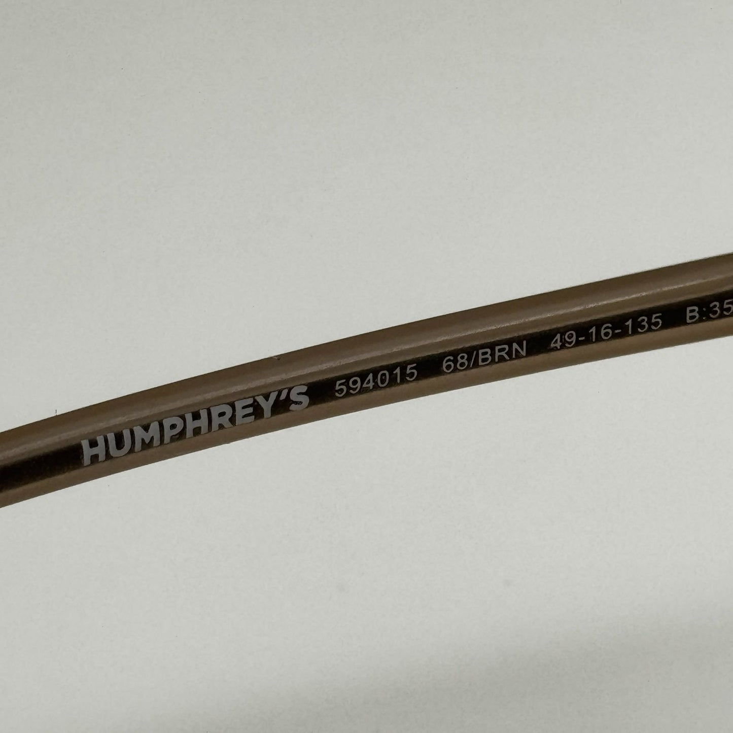 Humphreys 594015 68/BRN Eye Glasses Eyeglasses Frames 49-16-135