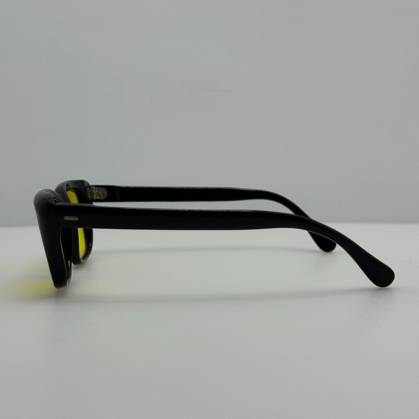 Zyloware Eyeglasses Eye Glasses Frames 5 1/2 Retro Vintage Black Nylon 46-20