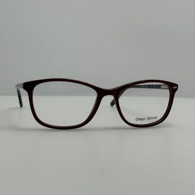 Otego Optical Eyeglasses Eye Glasses Frames Sadie C-2 Cherry 52-16-140